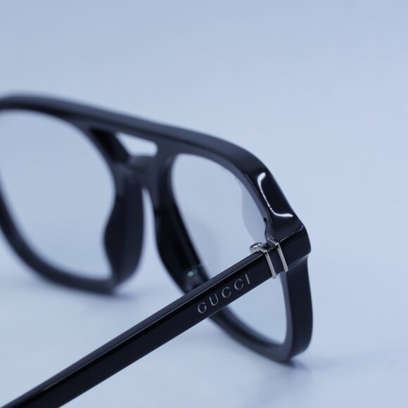 🕶️ New Gucci GG1673S 001 Sunglasses -Shiny Black Frame - Picture 4 of 11